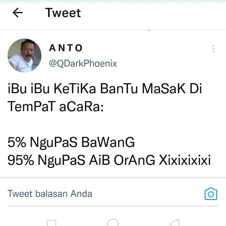 Status curhatan kocak ini endingnya bikin gregetan banget